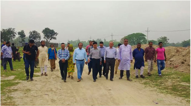 চীনের প্রস্তাবিত হাসপাতাল স্থাপনে সম্ভাব্য স্থান পরিদর্শন